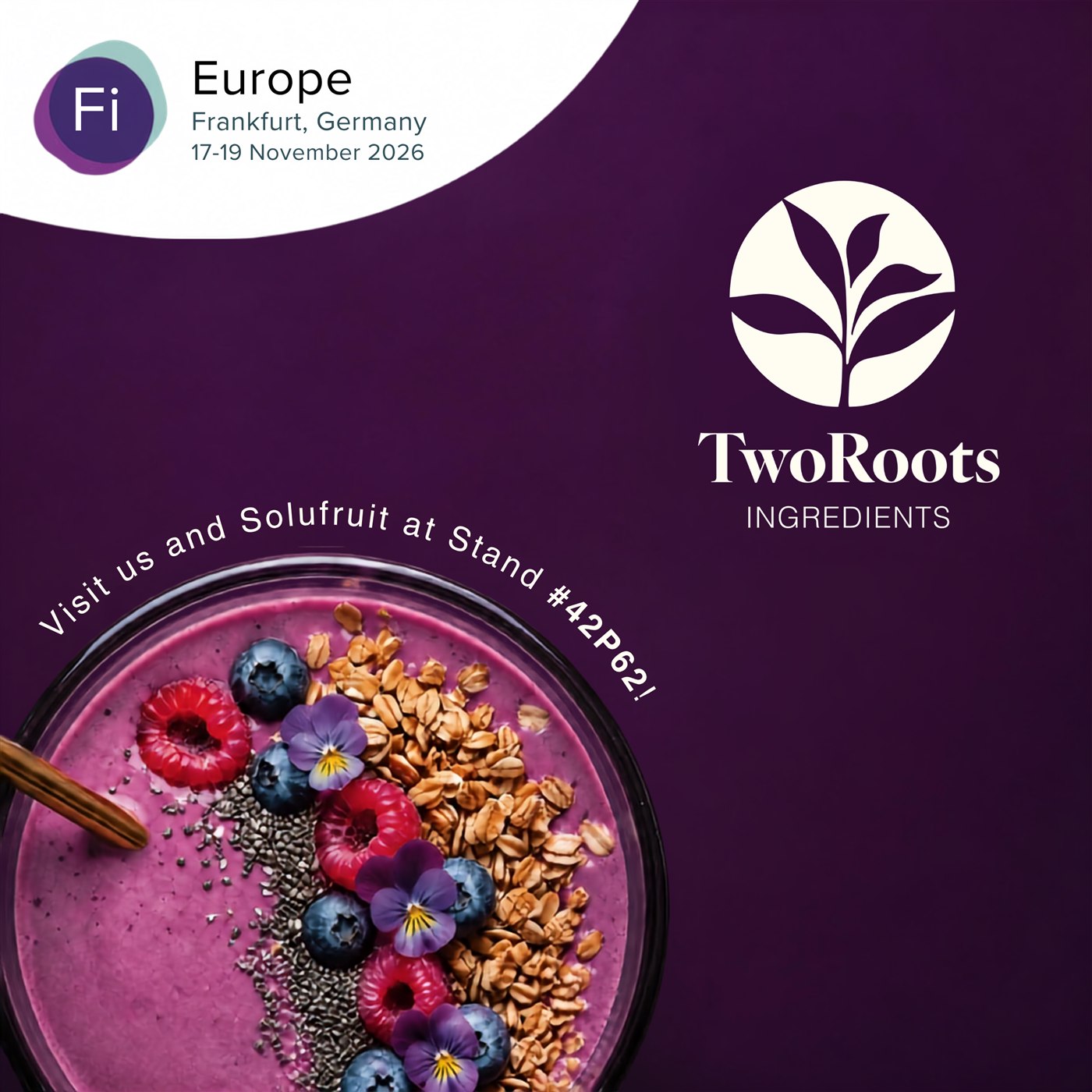 Meet us at Fi Europe 2026 in Frankfurt