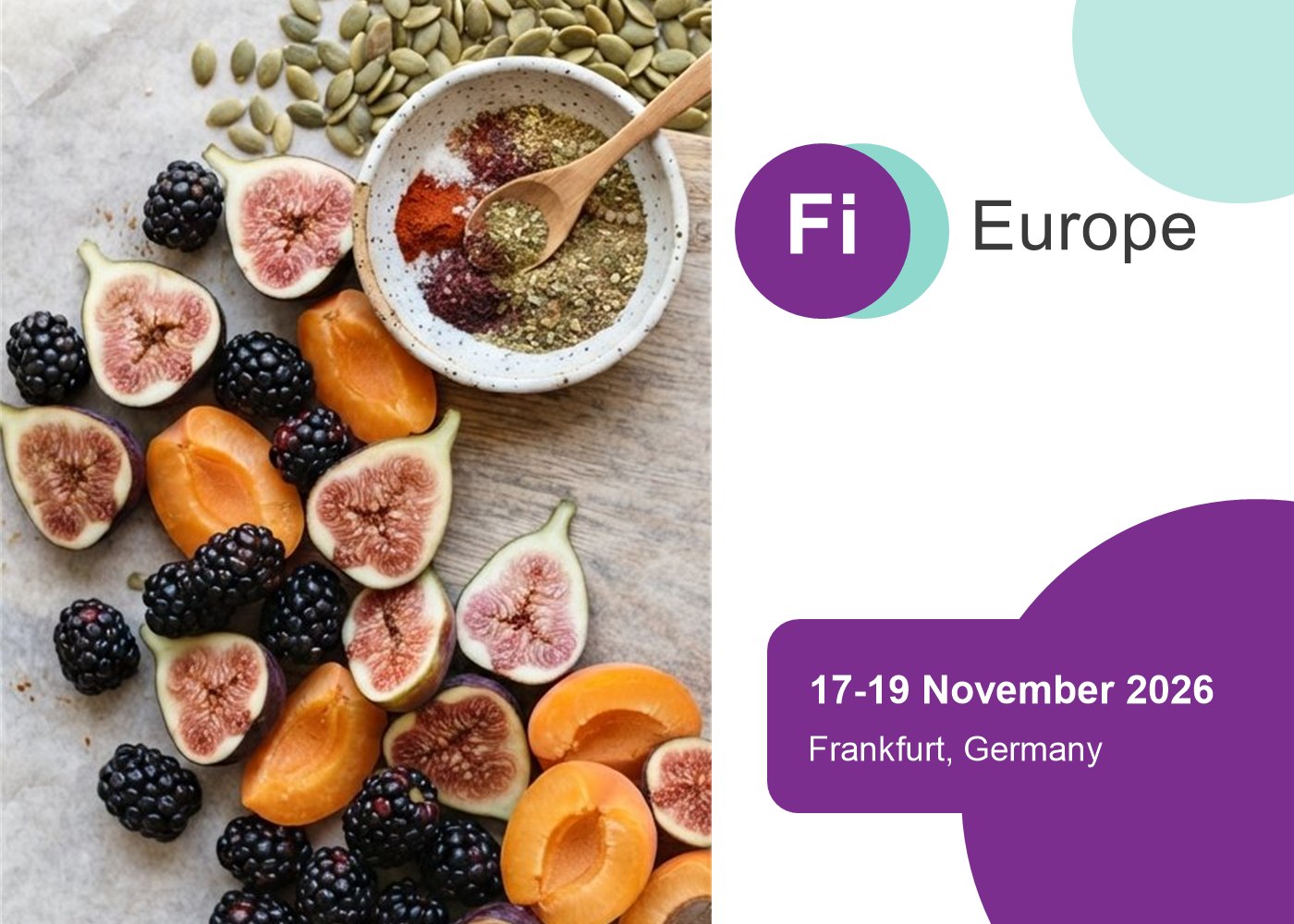 Meet us at Fi Europe 2026 in Frankfurt