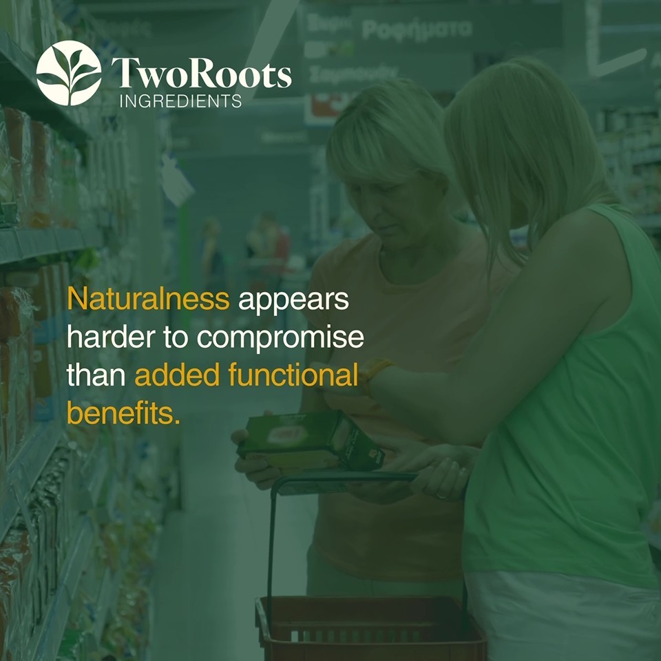 Naturalness appears harder to compromise than added functional benefits
